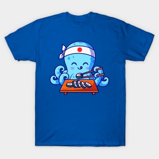 Octo Loves Sushi T-Shirt